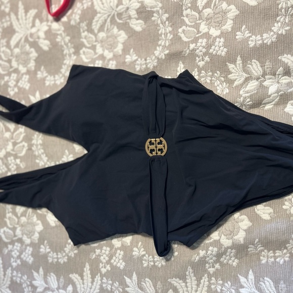 Tori Burch black one piece sz large - Picture 2 of 3